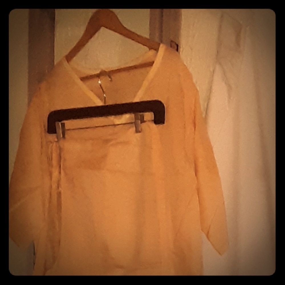 Men's Canary Yellow Custom Made linen Capris